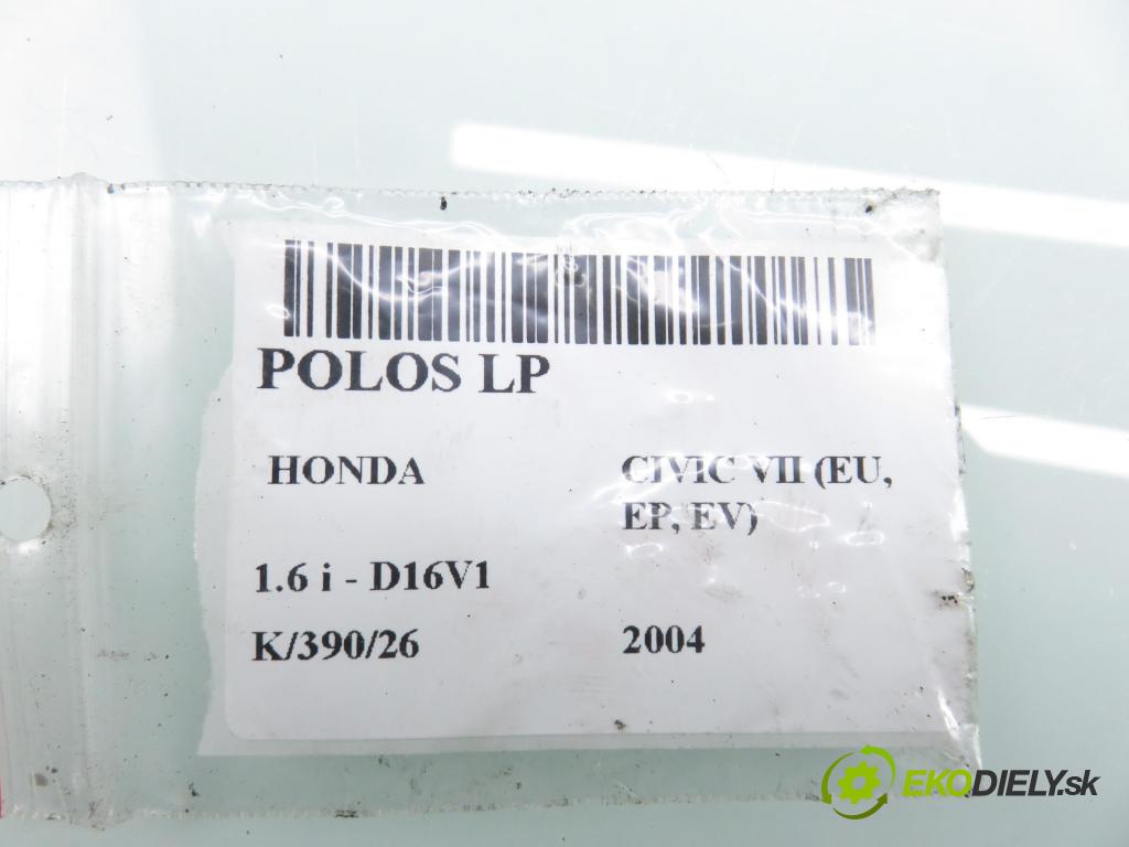 HONDA CIVIC VII Hatchback (EU, EP, EV) HB 2004 81,00 1.6 i - D16V1 1590,00 Poloos LP 