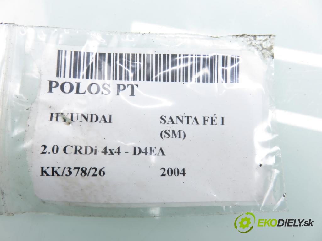 HYUNDAI SANTA FÉ I (SM) SUV 2004 83,00 2.0 CRDi 4x4 113 - D4EA 1991,00 Poloos pravé zadné 4960026211