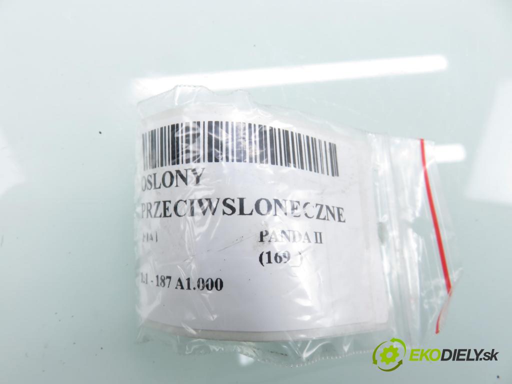 FIAT PANDA (169_) HB 2004 40,00 1.1 54 - 187 A1.000 1108,00 kryty protislnečné 