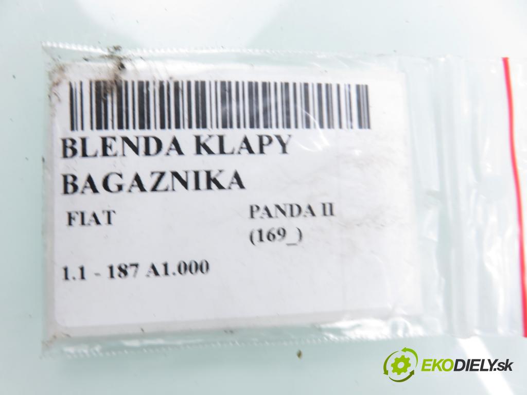 FIAT PANDA (169_) HB 2004 40,00 1.1 54 - 187 A1.000 1108,00 Zadné čelo dverí kufor 
