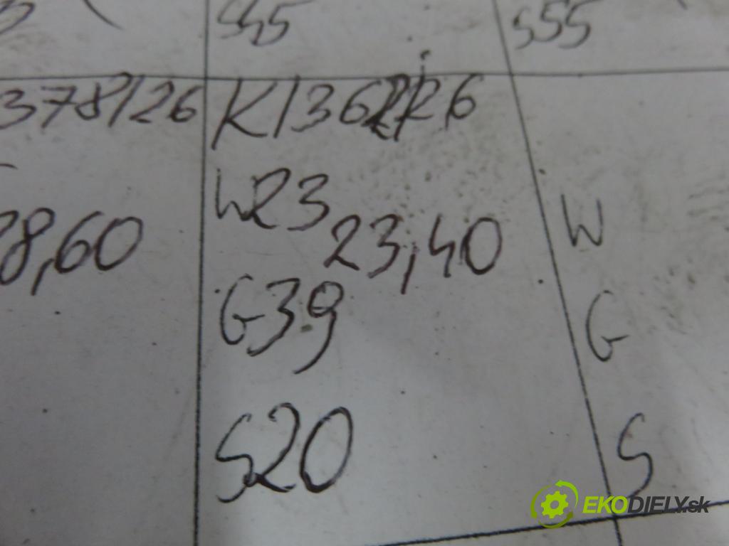 MERCEDES-BENZ KLASA C coupe (CL203) COUPE 2001 120,00 C 200 Kompressor (203.745) - M 111.955 1998,00 diferenciál A1243513708