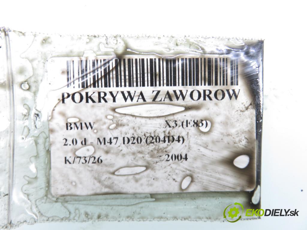 BMW X3 (E83) SUV 2004 110,00 2.0 d 150 - M47 D20 (204D4) 1995,00 kryt Ventilů 2246997