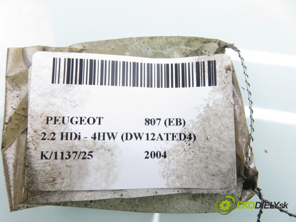 PEUGEOT 807 (EB_) MINIVAN 2004 94,00 2.2 16V HDi 128 - 4HW 2179,00 nádržka TEKUTINA: FAP 