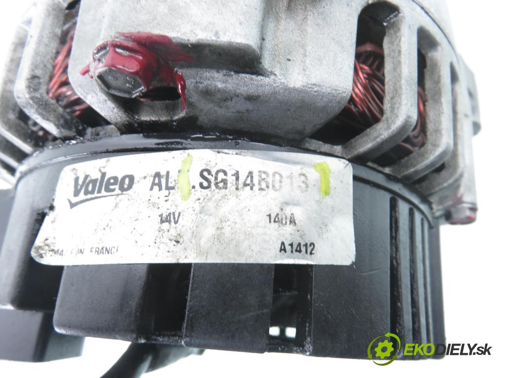 AUDI A4 (8D2, B5) SEDAN 2000 110,00 2.5 TDI - AFB 2496,00 Alternátor SG14B013 (Alternátor)