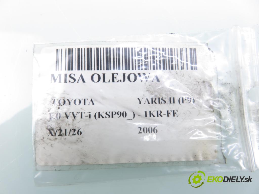 TOYOTA YARIS (_P9_) HB 2006 51,00 1.0 VVT-i (KSP90_) - 1KR-FE 998,00 vana olejová  (Olejová vana)