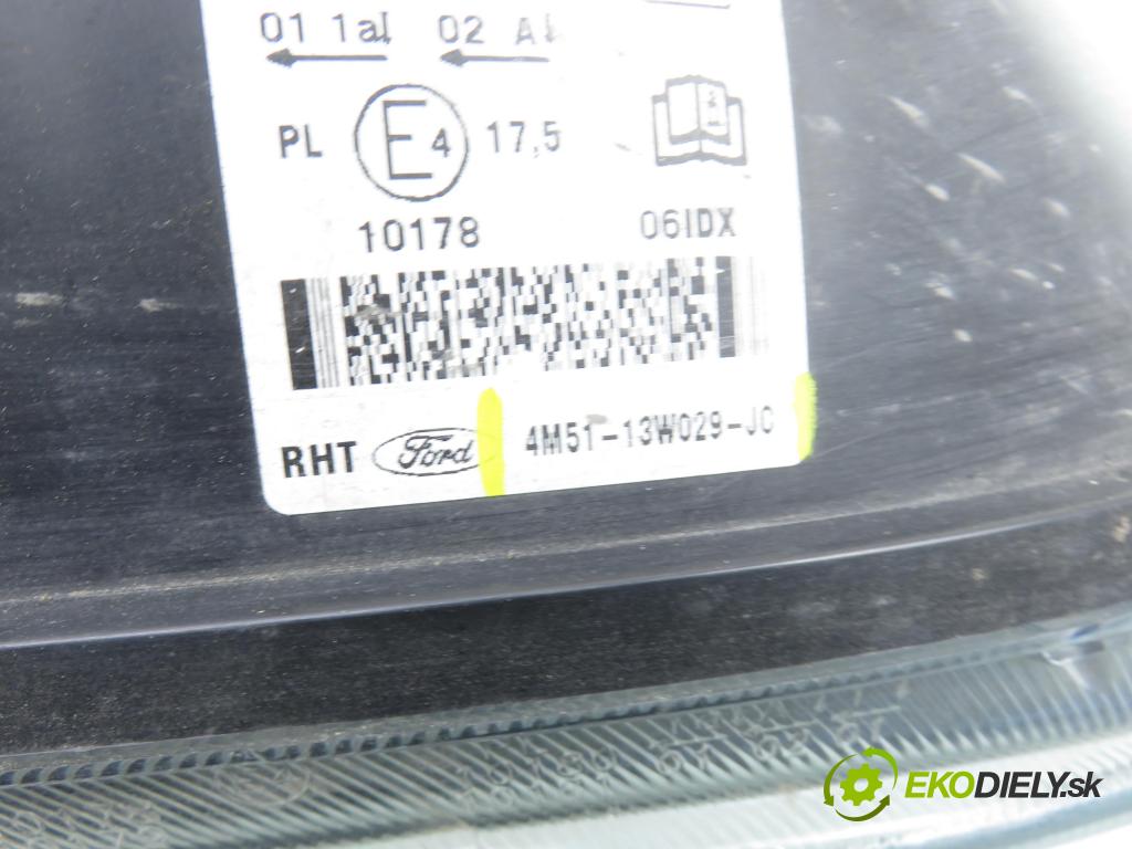 FORD FOCUS II Turnier (DA_, FFS, DS) KOMBI 2005 66,00 1.6 TDCI 90 1560,00 Svetlo PP 4M5113W029JC