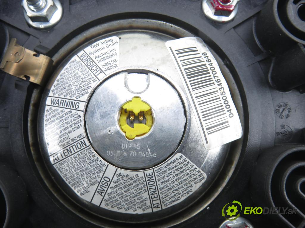 FORD FOCUS II Turnier (DA_, FFS, DS) KOMBI 2005 66,00 1.6 TDCI 90 1560,00 AirBag air BAG volantu 4M51A042B85DE