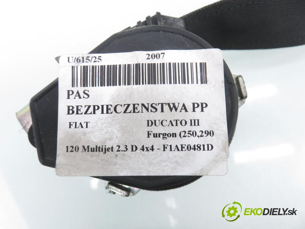 FIAT DUCATO Furgon (250_, 290_) FURGON 2007 88,00 120 Multijet 2.3 D - F1AE0481D 2287,00 držák BEZPEČNOST PP 04167126