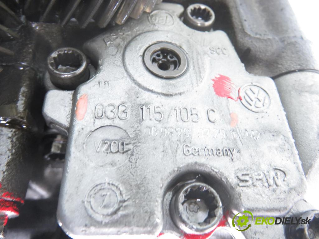 AUDI A4 Avant (8K5, B8) KOMBI 2008 105,00 2.0 TDI - CAGA 1968,00 pumpa oleje 03G103537B ; 03G115105C (Olejové čerpadlo)