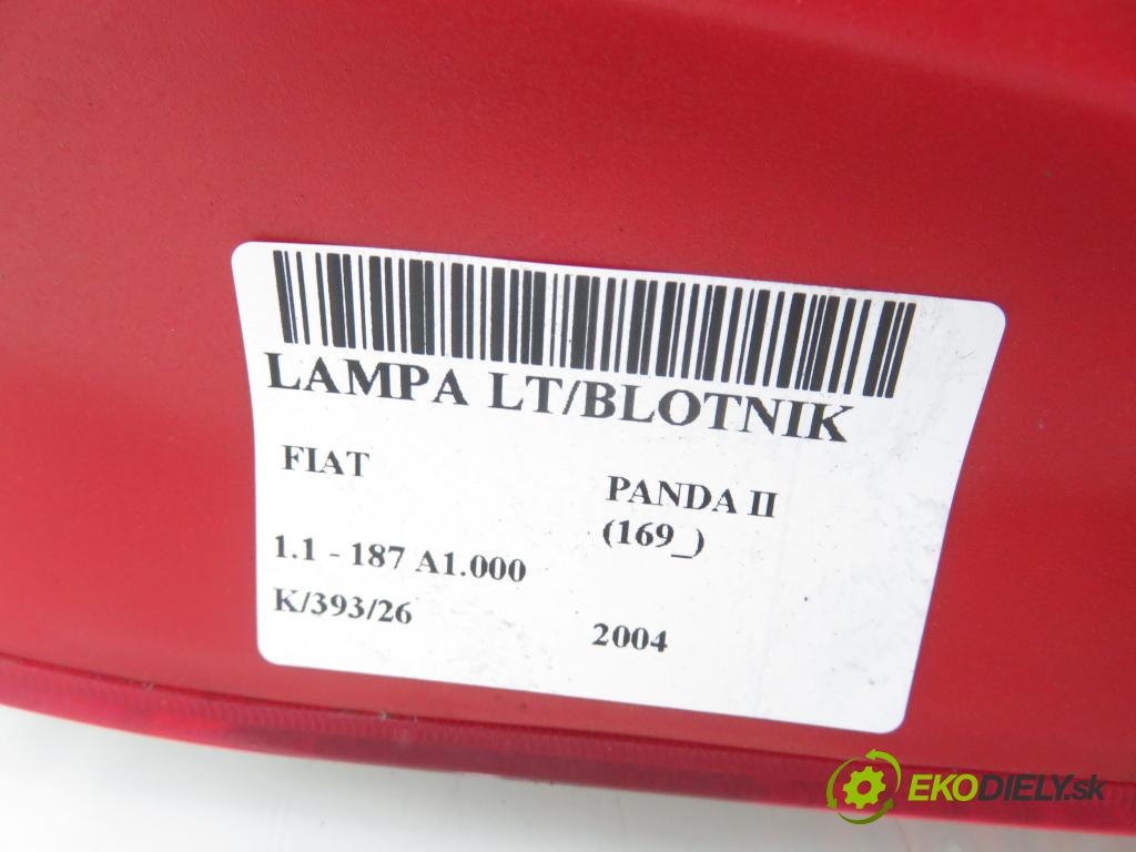 FIAT PANDA (169_) HB 2004 40,00 1.1 54 - 187 A1.000 1108,00 Svetlo ľavé zadné 51705459