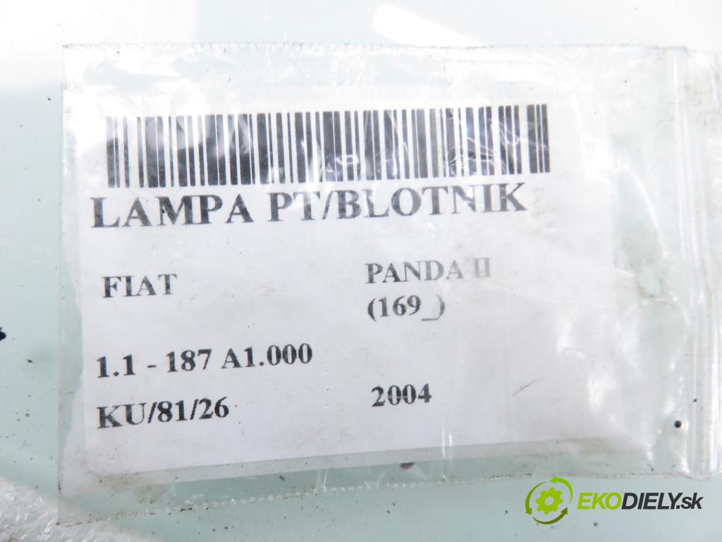 FIAT PANDA (169_) HB 2004 40,00 1.1 54 - 187 A1.000 1108,00 Svetlo pravé zadné 