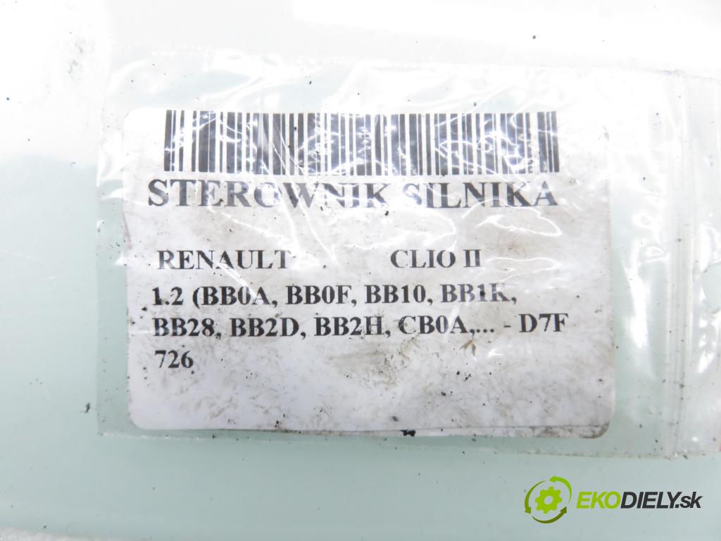 RENAULT CLIO II (BB_, CB_) HB 2001 43,00 1.2 8V 58 - D7F 726 1149,00 řídící jednotka motora S110138000B ; 8200059086 ; 8200044437