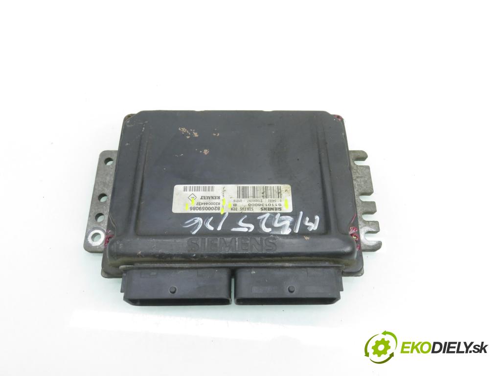 RENAULT CLIO II (BB_, CB_) HB 2001 43,00 1.2 8V 58 - D7F 726 1149,00 Riadiaca jednotka Motor S110138000B ; 8200059086 ; 8200044437