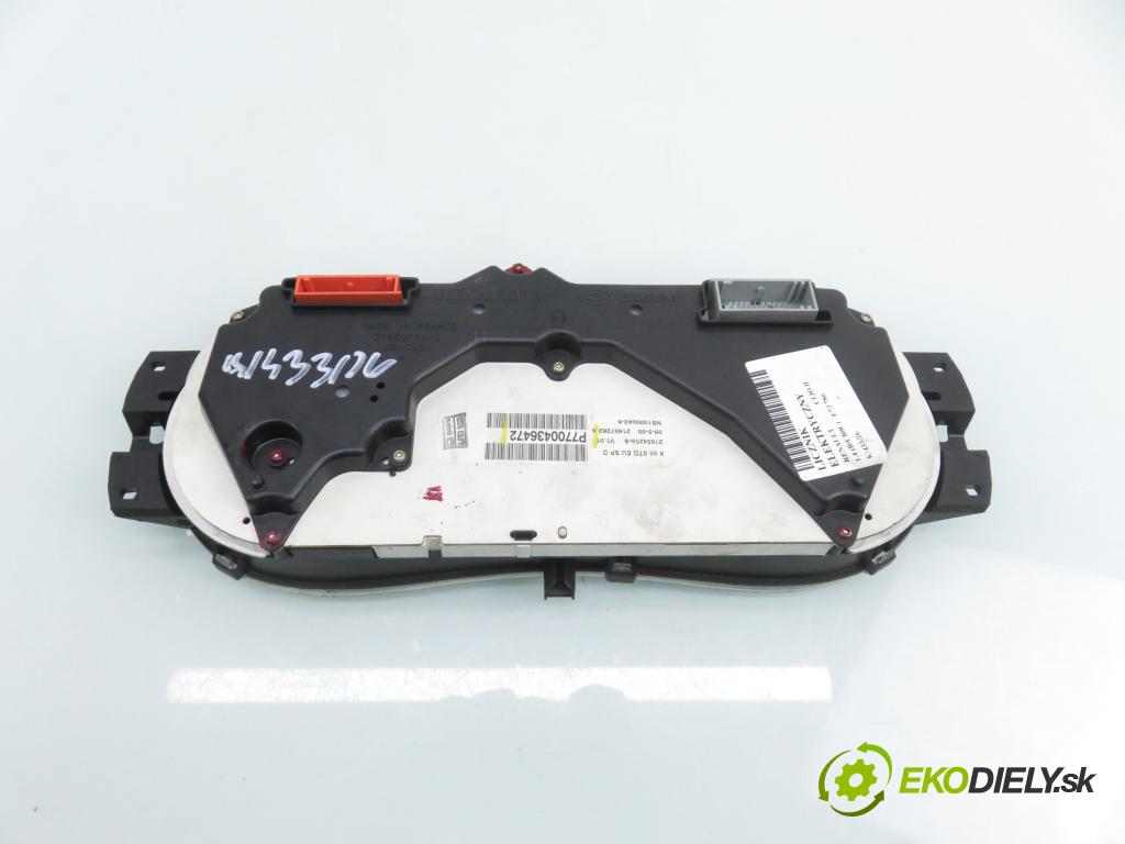 RENAULT CLIO II (BB_, CB_) HB 2000 70,00 1.4 16V 95 - K4J 712 1390,00 prístrojovka elektrický P7700436472 ; 7700436472