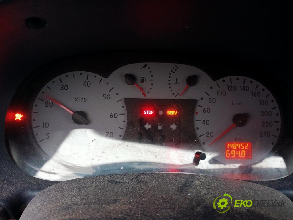 RENAULT CLIO II (BB_, CB_) HB 2000 70,00 1.4 16V 95 - K4J 712 1390,00 prístrojovka elektrický P7700436472 ; 7700436472