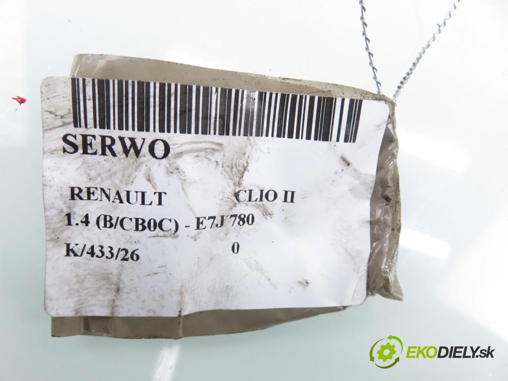 RENAULT CLIO II (BB_, CB_) HB 2000 70,00 1.4 16V 95 - K4J 712 1390,00 Posilovač 7700416193C ; 03775213314 (Servočerpadlo)