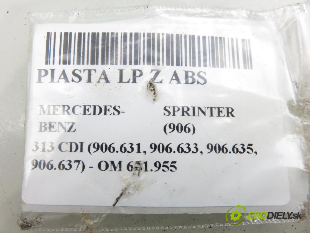 MERCEDES-BENZ SPRINTER 3,5-t Skrzynia (906) FURGON 2011 95,00 313 CDI (906.631, 906.633, 906.635, 906.637) - OM  2143,00 náboj LP ABS