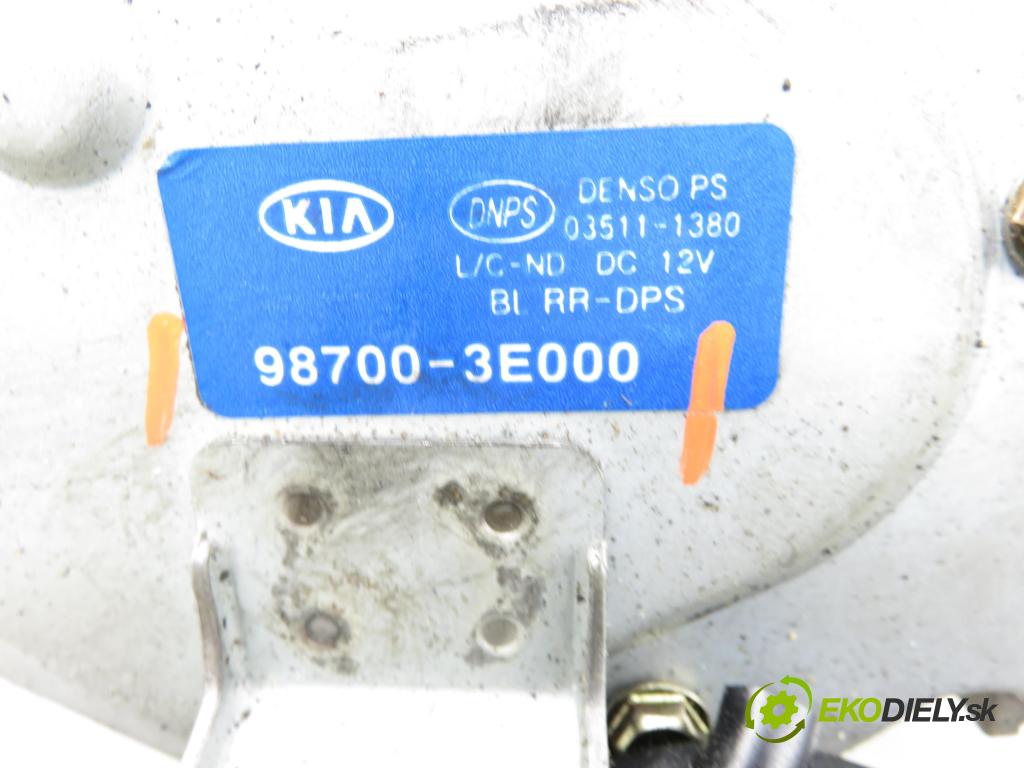KIA SORENTO I (JC) SUV 2004 103,00 2.5 CRDi 140 - D4CB 2497,00 Motorček stierače zadné 987003E000 ; 987503E000