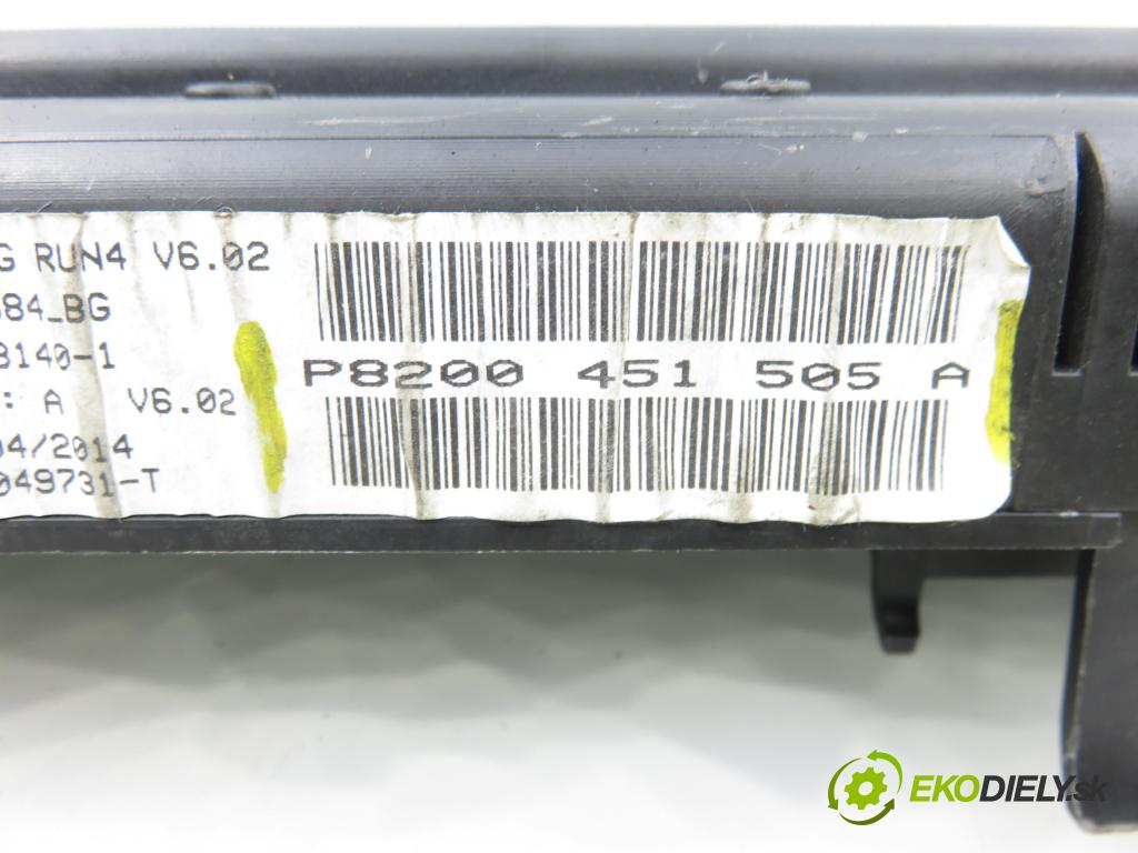 RENAULT GRAND SCENIC II (JM0/1_) VAN 2005 83,00 1.6 - K4M 782 1598,00 prístrojovka elektrický P8200451505A