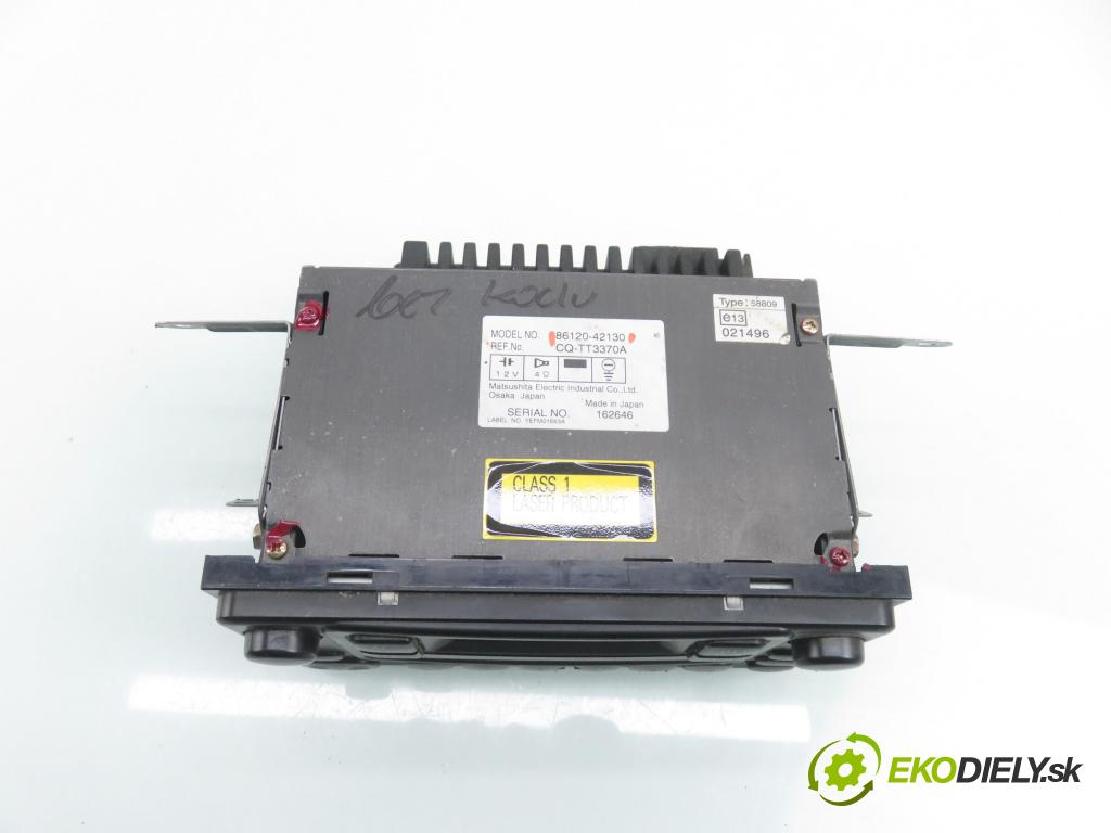 TOYOTA AVENSIS VERSO (_M2_) MINIVAN 2004 85,00 2.0 D (CLM20_) - 1CD-FTV 1995,00 RADIO CD 8612042130