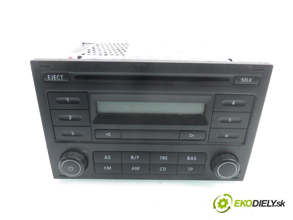 VW POLO (9N_) HB 2009 44,00 1.2 6V 60 - BBM 1198,00 RADIO CD 6Q0035152G