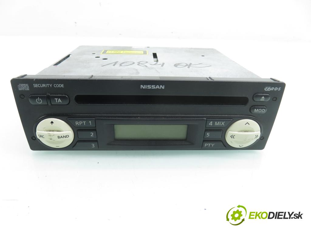 NISSAN MICRA III (K12) HB 2005 48,00 1.5 dCi 65 1461,00 RADIO CD 7645384318