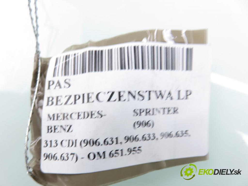 MERCEDES-BENZ SPRINTER 3,5-t Skrzynia (906) FURGON 2011 95,00 313 CDI (906.631, 906.633, 906.635, 906.637) - OM  2143,00 držák BEZPEČNOST LP 601384100
