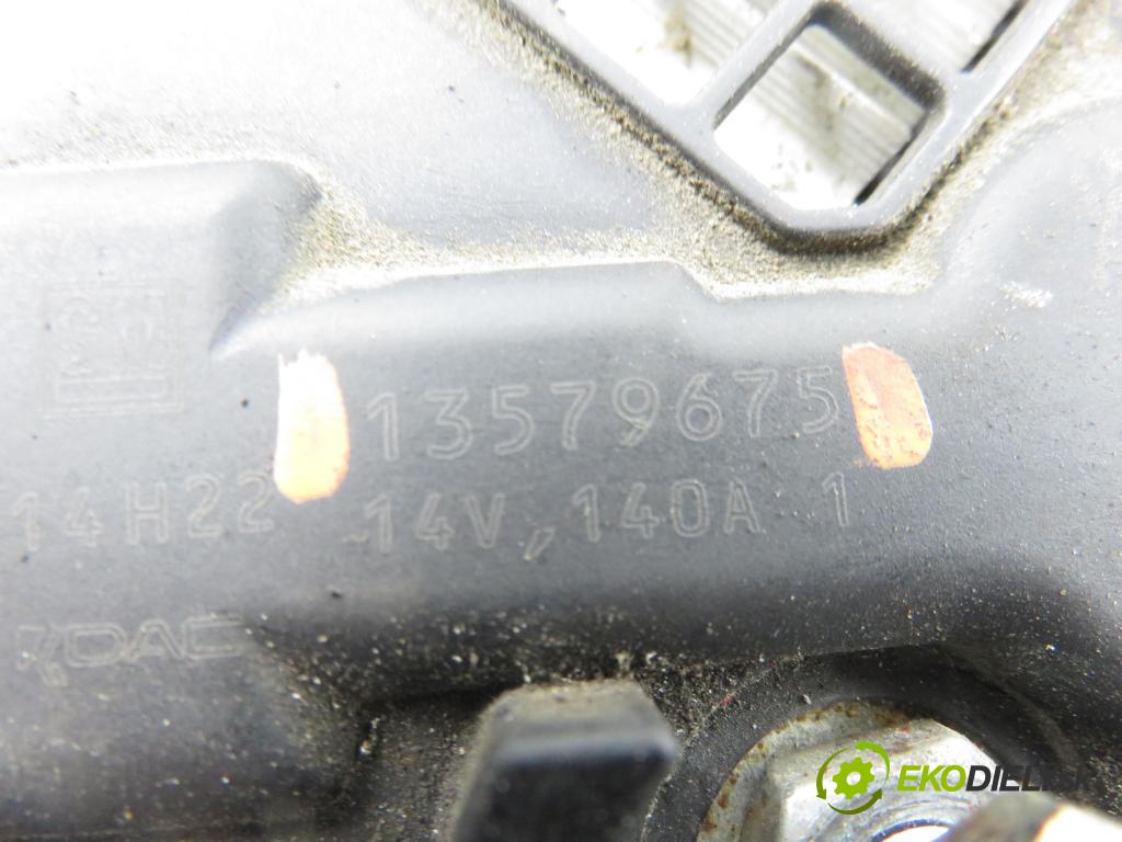 OPEL MOKKA / MOKKA X CROSSOVER 2015 96,00 1.7 CDTI - A 17 DTS 1686,00 Alternátor 13579675 (Alternátor)