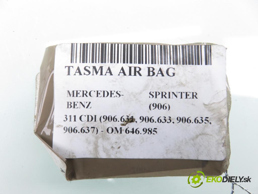 MERCEDES-BENZ SPRINTER 3,5-t Skrzynia (906) FURGON 2007 80,00 311 CDI (906.631, 906.633, 906.635, 906.637) - OM  2148,00 PÁSKA: air BAG 9064640318