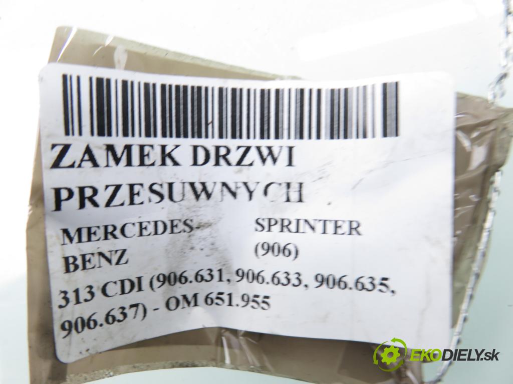 MERCEDES-BENZ SPRINTER 3,5-t Skrzynia (906) FURGON 2011 95,00 313 CDI (906.631, 906.633, 906.635, 906.637) - OM  2143,00 zámok Dvere posúvne 9067304335