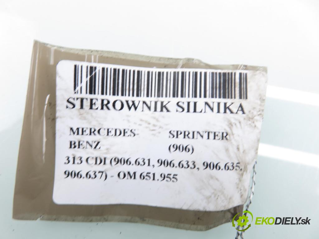 MERCEDES-BENZ SPRINTER 3,5-t Skrzynia (906) FURGON 2011 95,00 313 CDI (906.631, 906.633, 906.635, 906.637) - OM  2143,00 Riadiaca jednotka Motor 6519000601 ; 6519019400