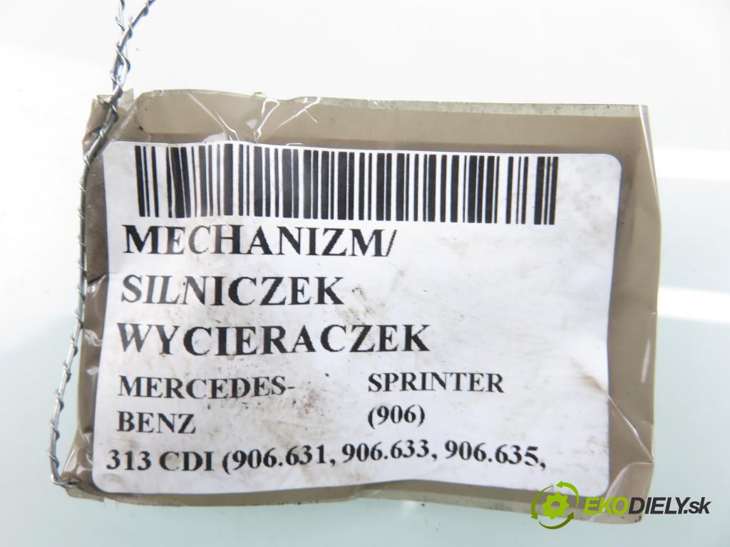 MERCEDES-BENZ SPRINTER 3,5-t Skrzynia (906) FURGON 2011 95,00 313 CDI (906.631, 906.633, 906.635, 906.637) - OM  2143,00 Motorček stieračov 405146