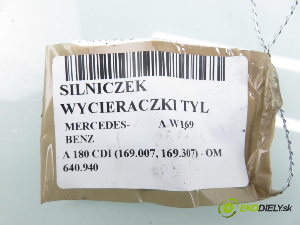 MERCEDES-BENZ KLASA A (W169) HB 2005 80,00 2.0 CDI 109 - OM 640.940 1991,00 motorek stěrače ZADNÍ: A1698200340
