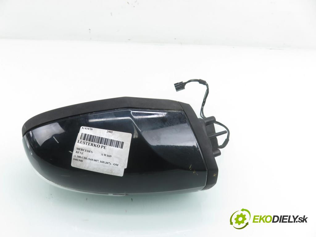 MERCEDES-BENZ KLASA A (W169) HB 2005 80,00 2.0 CDI 109 - OM 640.940 1991,00 Spätné zrkadlo
