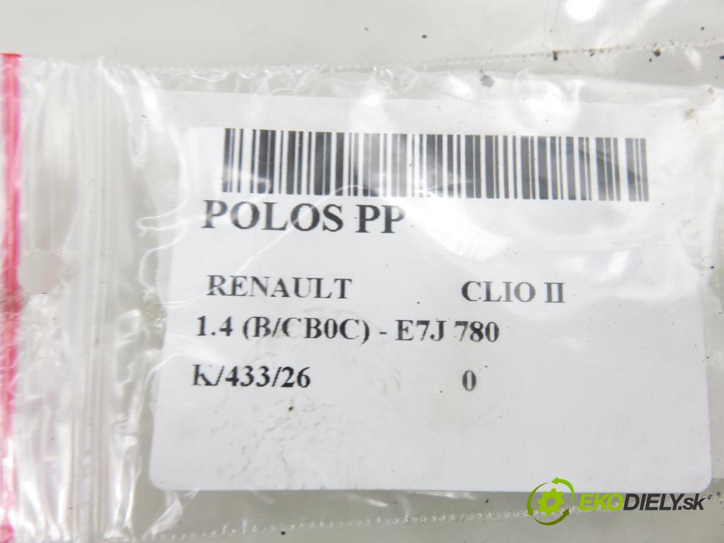 RENAULT CLIO II (BB_, CB_) HB 2000 70,00 1.4 16V 95 - K4J 712 1390,00 poloos PP