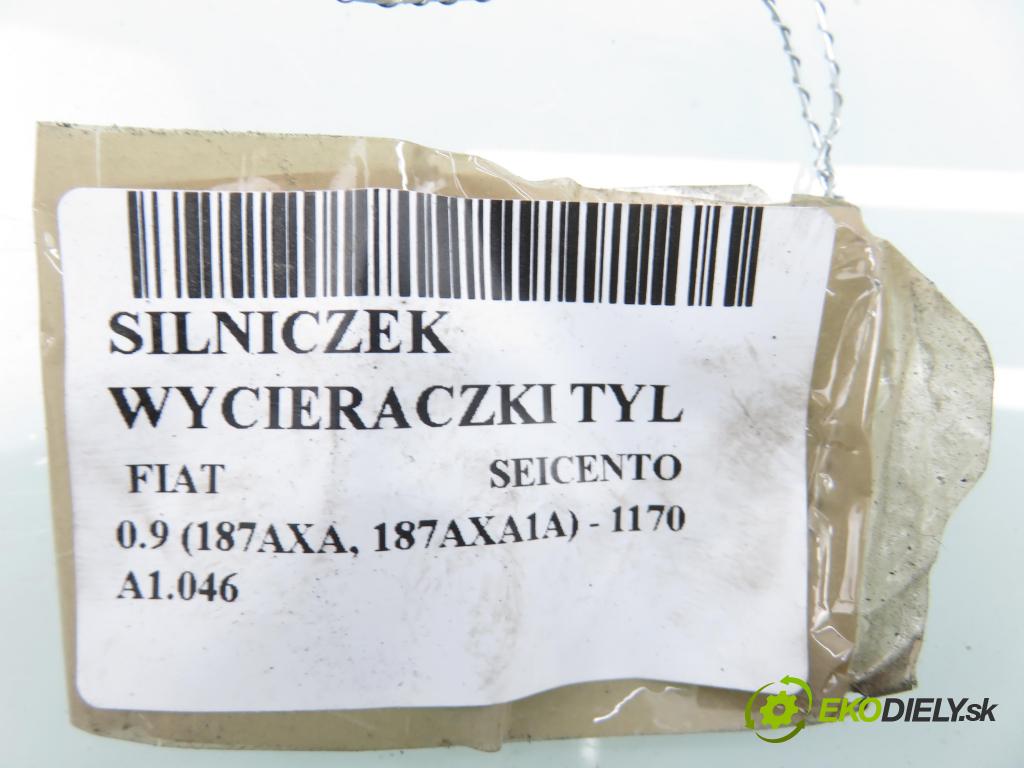 FIAT SEICENTO / 600 (187_) HB 2000 29,00 0.9 39 - 1170 A1.046 899,00 Motorček stierače zadné 64343016 ; TGL260