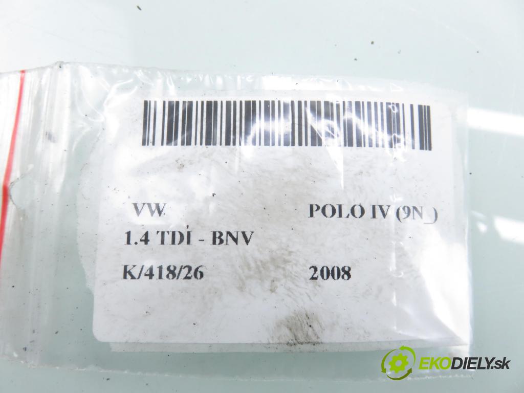 VW POLO (9N_) HB 2008 59,00 1.4 TDI - BNV 1422,00 PŘÍSPĚVEK svetla levý ZADNÍ: 6Q6945257F