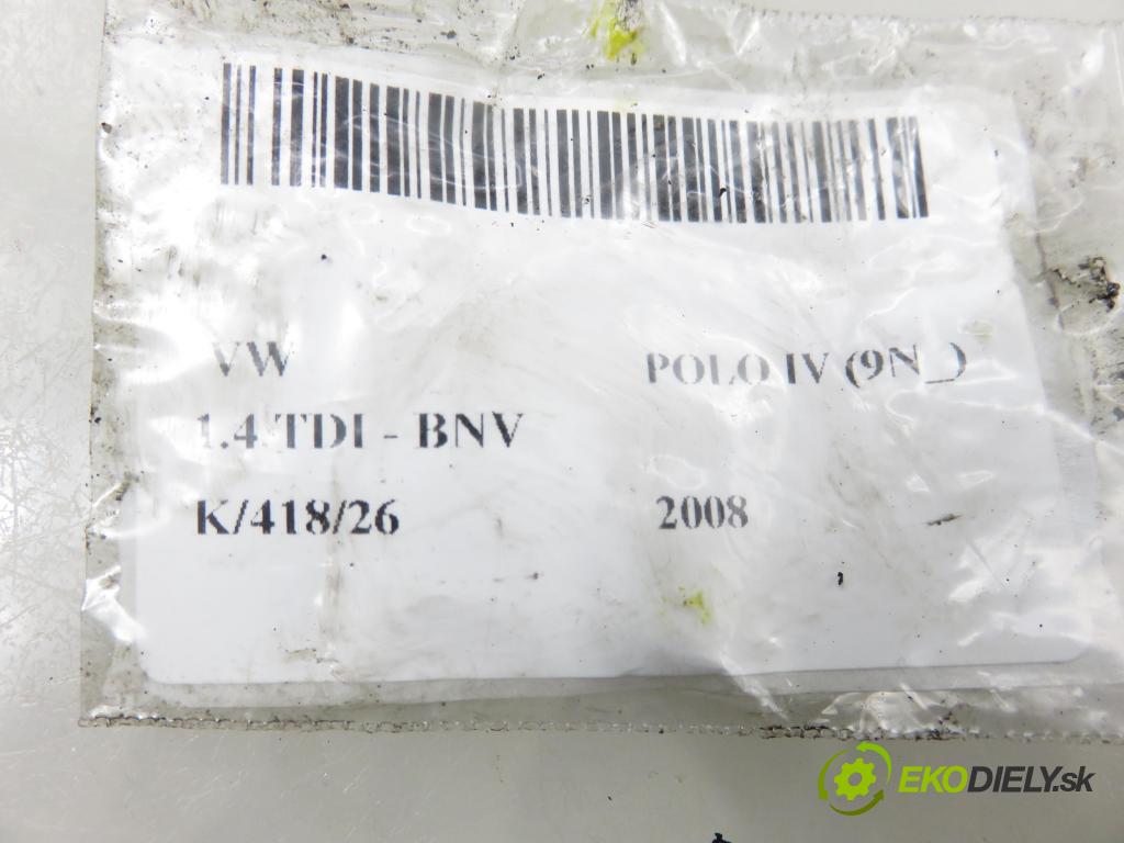VW POLO (9N_) HB 2008 59,00 1.4 TDI - BNV 1422,00 Vstrekovač 038130073BP ; 0414720314 (Vstrekovač paliva)