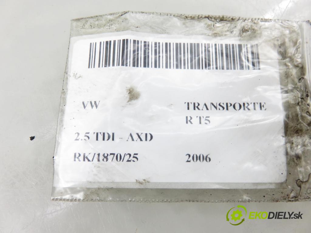 VW TRANSPORTER V Skrzynia (7HA, 7HH, 7EA, 7EH) FURGON 2006 96,00 2.5 TDI - AXD 2461,00 vstříkovač 07Z130073F ; 0414720210 (Vstřikovač paliva)