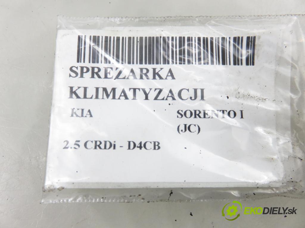 KIA SORENTO I (JC) SUV 2004 103,00 2.5 CRDi 140 - D4CB 2497,00 KOMPRESOR: klimatizace 1625023500 (Kompresor klimatizace)