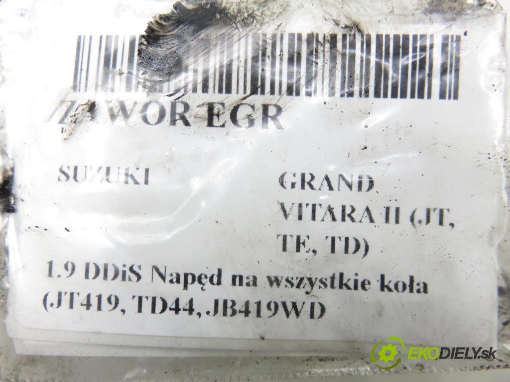 SUZUKI GRAND VITARA II (JT, TE, TD) SUV 2006 95,00 1.9 DDiS 129 4x4 - F9Q 264 1870,00 VENTIL EGR 8200609274 ; A2C53026301 ; 8200194323