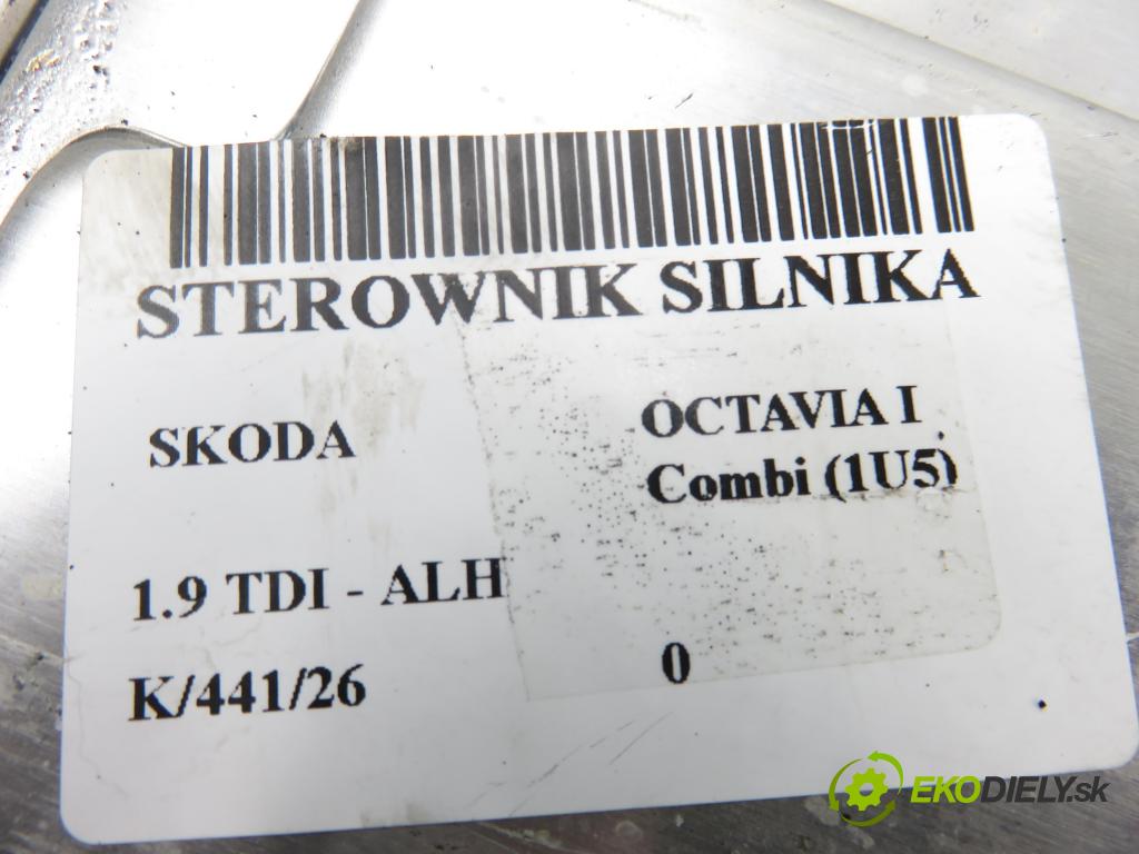 SKODA OCTAVIA I Combi (1U5) KOMBI 2003 66,00 1.9 TDI 90 - ALH 1896,00 řídící jednotka motora 038906012H ; 0281010129