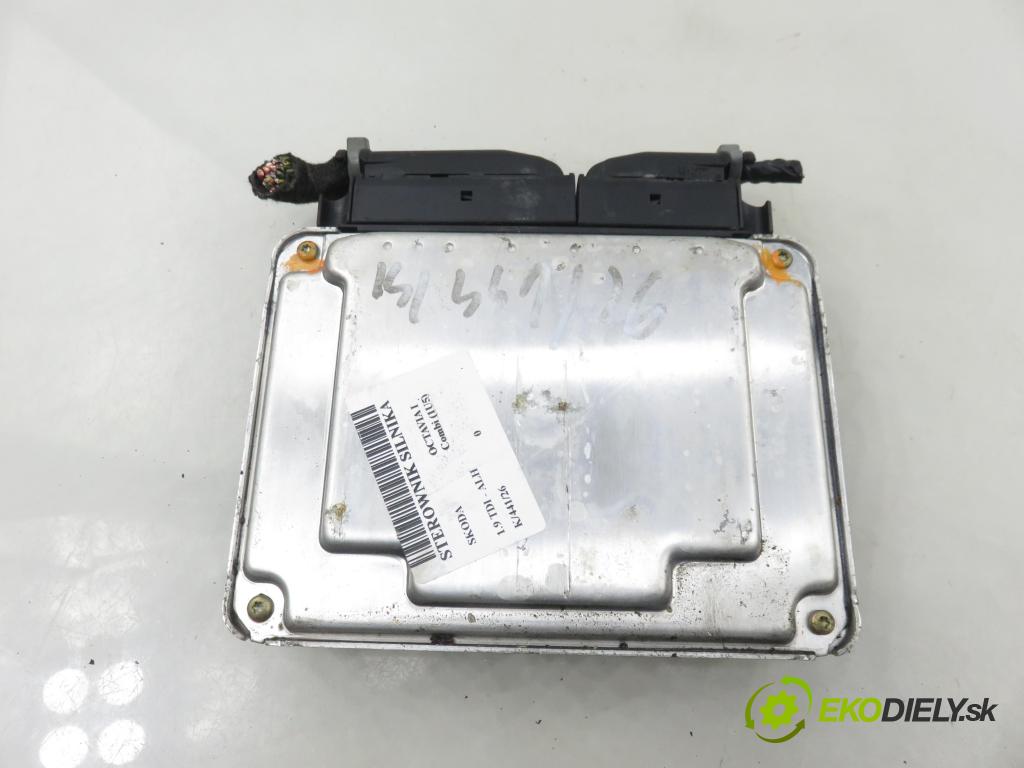 SKODA OCTAVIA I Combi (1U5) KOMBI 2003 66,00 1.9 TDI 90 - ALH 1896,00 řídící jednotka motora 038906012H ; 0281010129