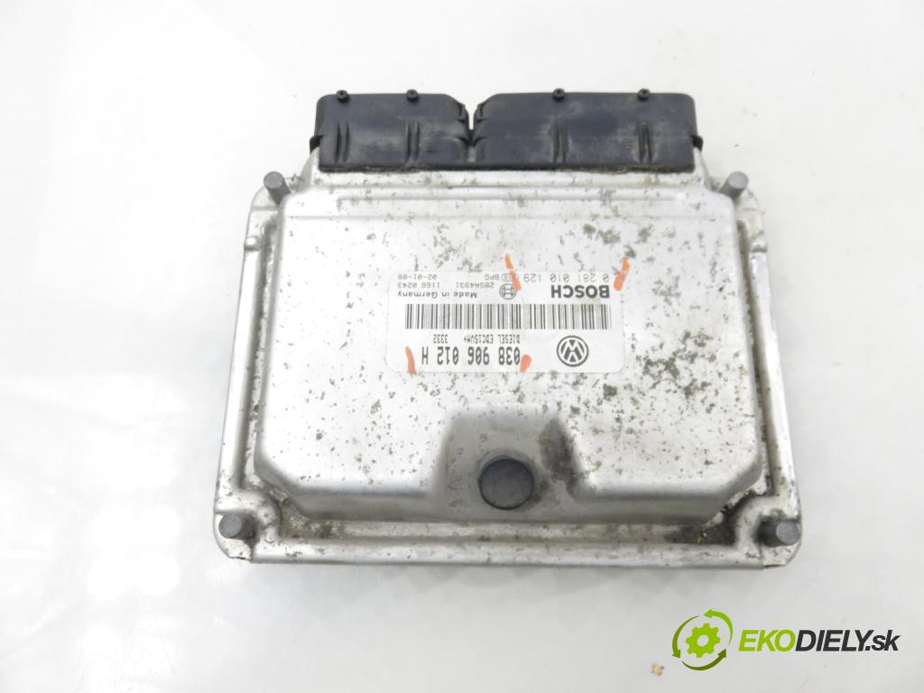SKODA OCTAVIA I Combi (1U5) KOMBI 2003 66,00 1.9 TDI 90 - ALH 1896,00 řídící jednotka motora 038906012H ; 0281010129