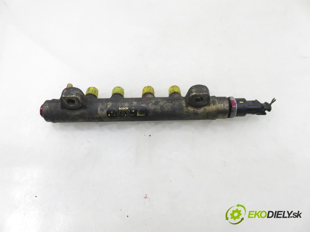 OPEL MOVANO Furgon (X70) FURGON 2005 84,00 2.5 DTI - G9U 724 2464,00 Lišta vstrekovacia 0445214042 ; 8200347593 ; 0281002568 (Vstrekovacia lišta)