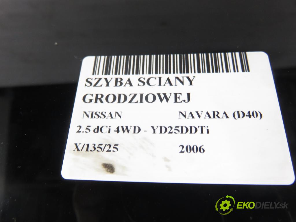 NISSAN NP300 NAVARA (D40) PICK-UP 2006 126,00 2.5 dCi 171 2488,00 okno OBRAZOVKY PŘEPÁŽKA