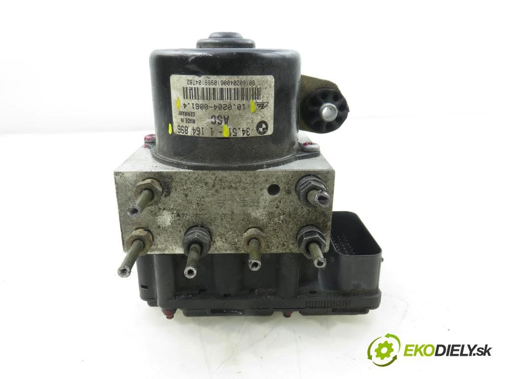 BMW 3 (E46) SEDAN 1999 77,00 316 i 105 - M43 B19 (194E1) 1895,00 Pumpa ABS 1164897 ; 10094808013 ; 1164896 (Pumpa ABS)