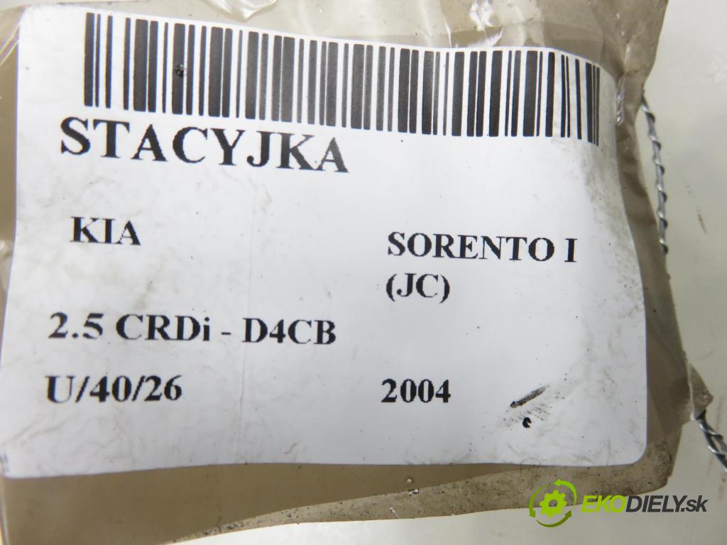 KIA SORENTO I (JC) SUV 2004 103,00 2.5 CRDi 140 - D4CB 2497,00 spinačka  (Spínacia skrinka)