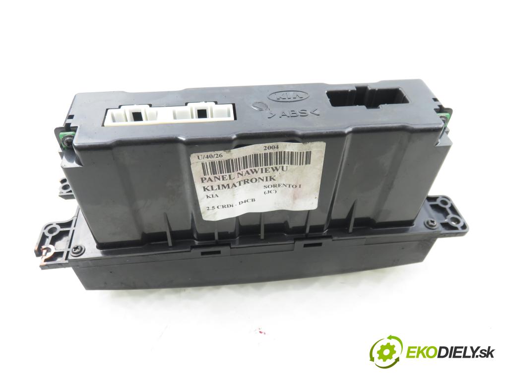 KIA SORENTO I (JC) SUV 2004 103,00 2.5 CRDi 140 - D4CB 2497,00 Panel kúrenia KLIMATRONIK 972503E110