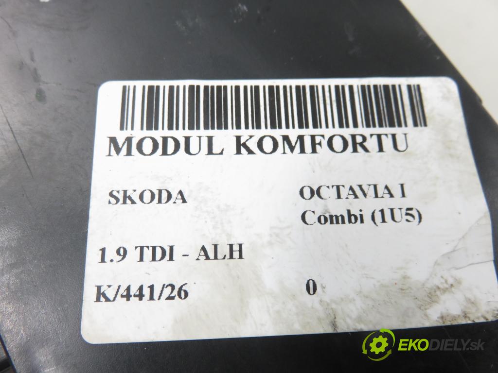 SKODA OCTAVIA I Combi (1U5) KOMBI 2003 66,00 1.9 TDI 90 - ALH 1896,00 MODUL komfortu 1C0959799B